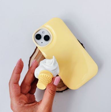 Чохол Popsocket Ice Cream Case для iPhone 11 PRO Yellow - ash-mobile.com.ua - фото 6