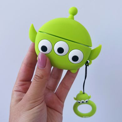 Чохол 3D для AirPods PRO Alien Green - ash-mobile.com.ua - фото 4