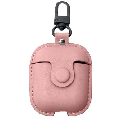 Чохол Leather Bag для AirPods 1 | 2 Pink