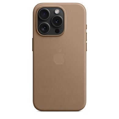 Чехол FineWoven Case with MagSafe для iPhone 15 PRO Taupe - ash-mobile.com.ua - фото 4