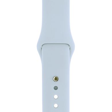 Ремешок Silicone Sport Band для Apple Watch 42mm | 44mm | 45mm | 46mm | 49mm Mist Blue розмір S - ash-mobile.com.ua - фото 1