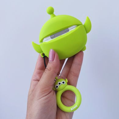 Чохол 3D для AirPods PRO Alien Green - ash-mobile.com.ua - фото 3