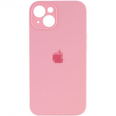 Чохол Silicone Case Full + Camera для iPhone 13 Light Pink
