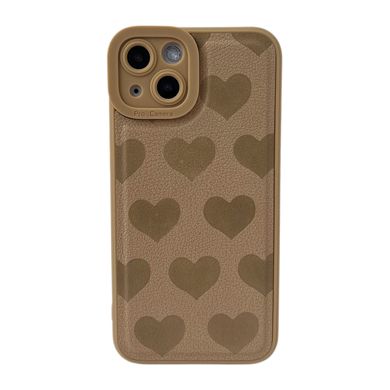 Чохол Silicone Love Case для iPhone 14 Biege - ash-mobile.com.ua - фото 1