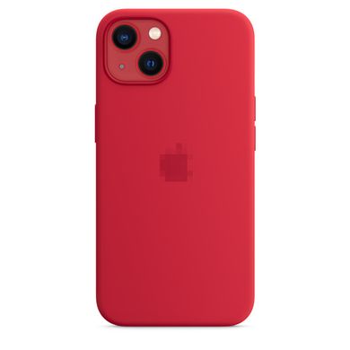 Чохол Silicone Case Full OEM+MagSafe для iPhone 13 (PRODUCT) Red