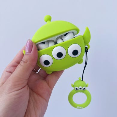 Чохол 3D для AirPods PRO Alien Green - ash-mobile.com.ua - фото 2