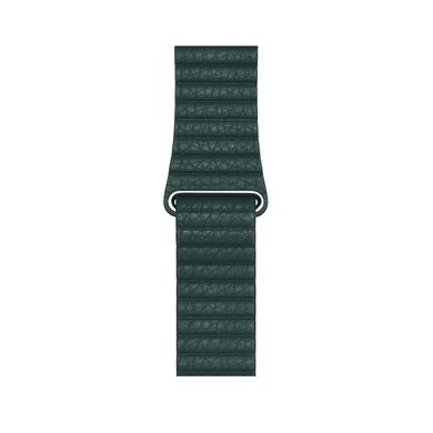 Шкіряний Ремінець Leather Loop Band для Apple Watch 38/40/41 mm Forest Green купити