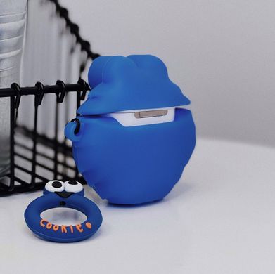 Чехол 3D для AirPods 1 | 2 Blue Cookie купить