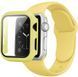 Ремешок Silicone BAND+CASE для Apple Watch 46 mm 10 series Yellow