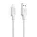 Кабель Proove Striped Silicone USB to Lightning (1m) White - ash-mobile.com.ua - фото 1