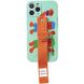 Чехол Funny Holder Case для iPhone 12 PRO MAX Green/Orange купить
