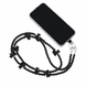 Ремінець для смартфону PEARL CROSSBODY CHAIN - BLACK BOWS - ash-mobile.com.ua - фото 1