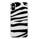 Чохол прозорий Print Zebra with MagSafe для iPhone X | XS купити