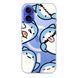 Чохол прозорий Print Shark with MagSafe для iPhone 17 Shark More