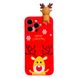 Чехол 3D New Year для iPhone 14 Merry Christmas Deer