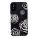 Чехол Ribbed Case для iPhone XR Rose Black/White