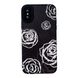 Чехол Ribbed Case для iPhone XR Rose Black/White купить