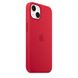 Чохол Silicone Case Full OEM+MagSafe для iPhone 13 (PRODUCT) Red
