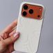Чохол Flower Liquid Silicone Case with MagSafe для iPhone 17 PRO Antique White
