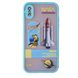 Чохол AVENGER Print для iPhone X | XS Rocket NASA Sea Blue купити