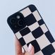 Чохол Сhess Square Case для iPhone 12 PRO MAX Black/Antique White