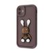 Чехол Pretty Things Case для iPhone 12 Brown Rabbit купить
