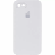 Чохол Silicone Case FULL+Camera Square для iPhone 7 | 8 | SE 2 | SE 3 White