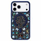 Чехол Bling World Design with MagSafe для iPhone 17 PRO Midnight Blue