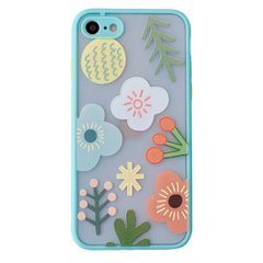 Чохол AVENGER Print для iPhone 7 | 8 | SE 2 | SE 3 Flower/Wood/Sun Sea Blue купити