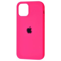 Чехол Silicone Case Full для iPhone 12 MINI Electric Pink купить