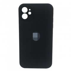 Чохол Silicone Case FULL+Camera Square для iPhone 11 Black купити