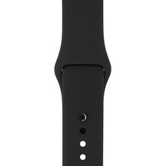 Ремінець Silicone Sport Band для Apple Watch 42mm | 44mm | 45mm | 49mm Black розмір L купити