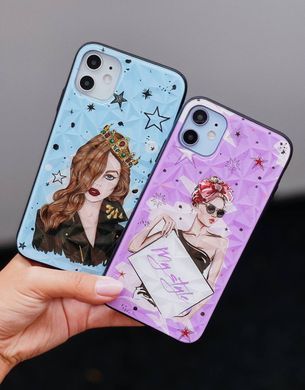 Чохол WAVE Perfomance Case для iPhone XR Creative Girlfriend Magenta - ash-mobile.com.ua - фото 3