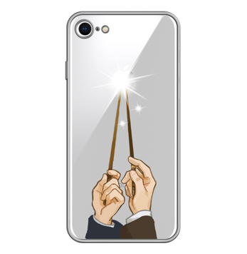 Чохол прозорий Print POTTERMANIA для iPhone 7 | 8 | SE 2 | SE 3 Wand - ash-mobile.com.ua - фото 1