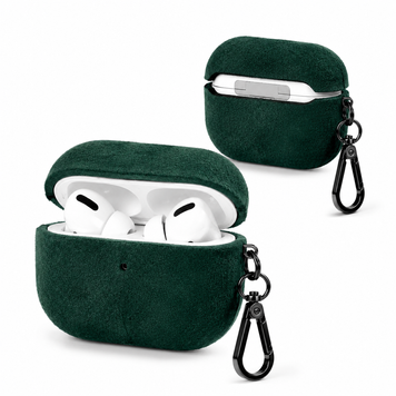 Чохол Alcantara Case для AirPods PRO 3 Green