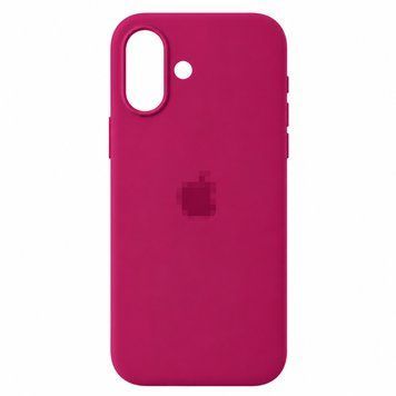 Чохол Silicone Case Full для iPhone 17 Rose Red