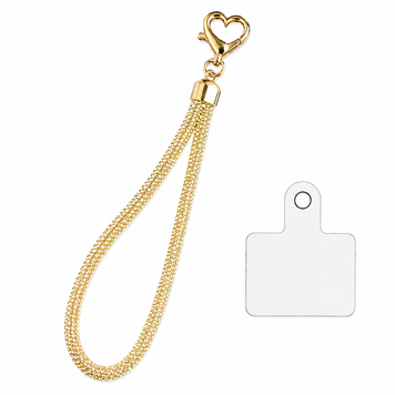 Ремінець для смартфону Mini Love diamonds - Gold - ash-mobile.com.ua - фото 1