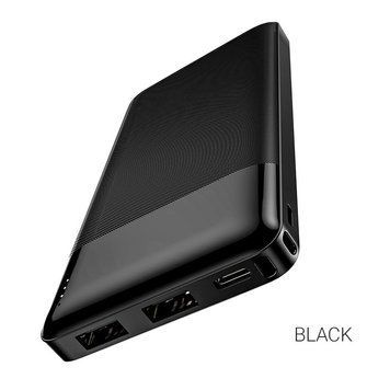 Портативна Батарея Hoco Easy travel J72 10000mAh Black - ash-mobile.com.ua - фото 1