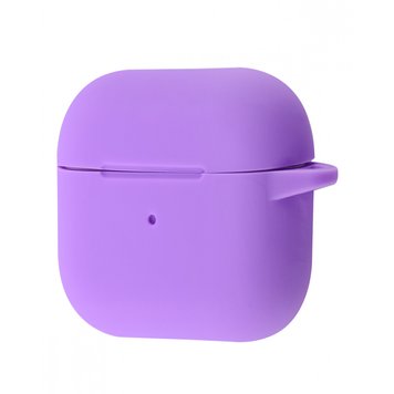 Чехол с микрофиброй для AirPods 1 | 2 Purple - ash-mobile.com.ua - фото 1