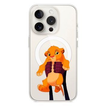 Чехол прозрачный Print Lion King with MagSafe для iPhone 13 PRO MAX Simba King - ash-mobile.com.ua - фото 1