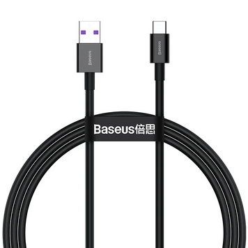 Кабель Baseus Superior Series USB to Type-C (1m) Black - ash-mobile.com.ua - фото 1