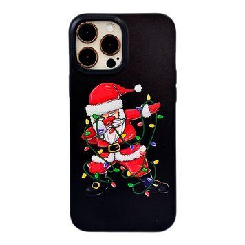 Чохол Silicone New Year для iPhone 14 Plus Santa Claus - ash-mobile.com.ua - фото 1
