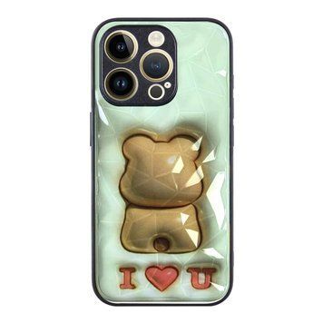 Чехол Prisma Case для iPhone X | XS Bear Mint - ash-mobile.com.ua - фото 1