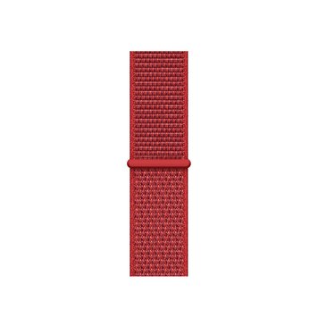 Ремешок Nylon Loop с липучкой для Apple Watch 42mm | 44mm | 45mm | 46mm | 49mm (PRODUCT)RED old - ash-mobile.com.ua - фото 1