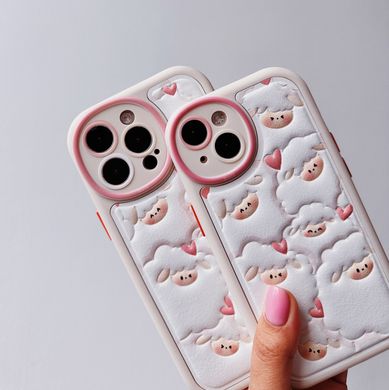 Чехол 3D Summer Case для iPhone 12 PRO Sheep - ash-mobile.com.ua - фото 2