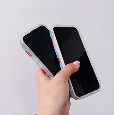 Чохол Candy Heart Case для iPhone 13 PRO MAX Blue/Red - ash-mobile.com.ua - фото 2