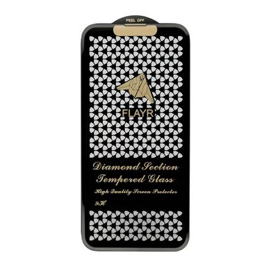 Защитное стекло 3D Flayr для iPhone 16 Black - ash-mobile.com.ua - фото 1