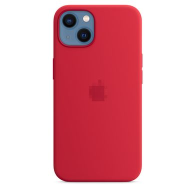 Чохол Silicone Case Full OEM+MagSafe для iPhone 13 MINI (PRODUCT) Red