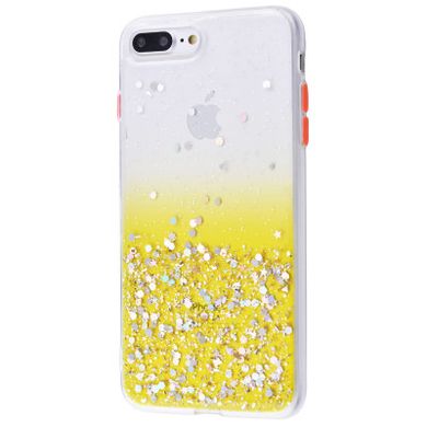 Чохол Confetti Glitter Case для iPhone 7 Plus | 8 Plus Yellow - ash-mobile.com.ua - фото 1