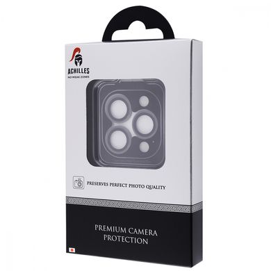 Защитное стекло на камеру ACHILLES для iPhone 13 PRO | 13 PRO MAX Silver